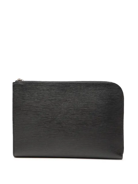 Louis Vuitton Pre-Owned 2020 Epi Pochette Jour PM clutch bag Black H2JRBNOJY343XPM2