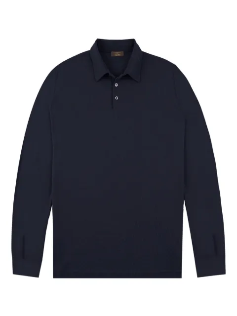 slowear long-sleeve polo shirt Blue 815132ZG380