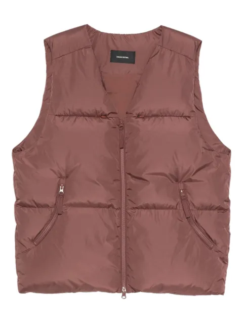 Hiking Patrol Element zip-up gilet Brown AW25002
