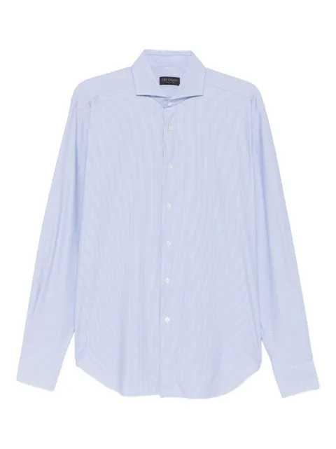 Dell'oglio buttoned striped shirt Blue 32091610