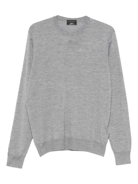Dell'oglio crew neck sweater Grey GC1MLCS18R