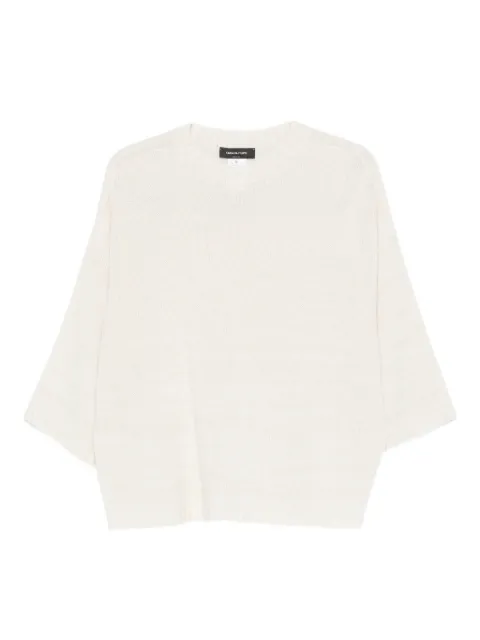 Fabiana Filippi knitted sweater Neutrals MAD266F019
