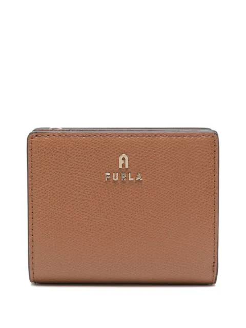 Furla Camelia compact logo-plaque wallet Brown WP00307ARE000