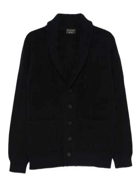 Dell'oglio shawl-collar button cardigan Blue CS3MLTWC5P
