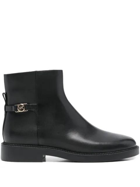 Michael Michael Kors side-zip leather ankle boots Black 40F5MAME5L