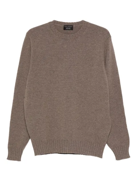 Dell'oglio crew neck long-sleeve sweater Brown GC3MLWC7R
