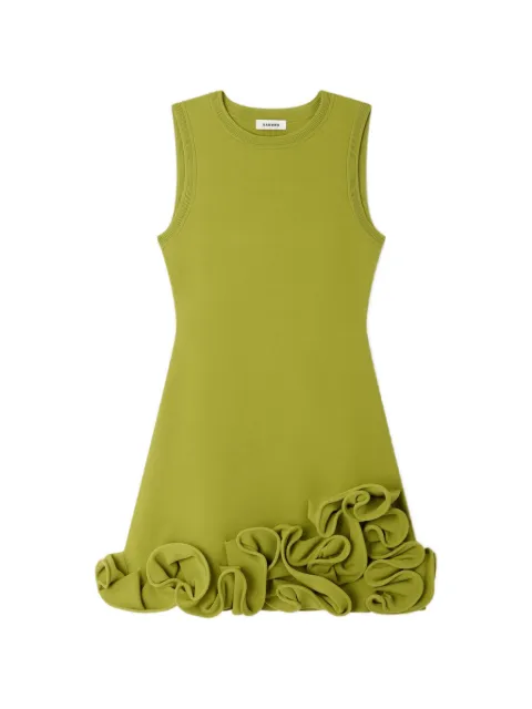 SANDRO floral knit mini dress Green SFPRO04774