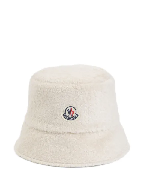 Moncler Teddy bucket hat Neutrals L10933B0001789AOF