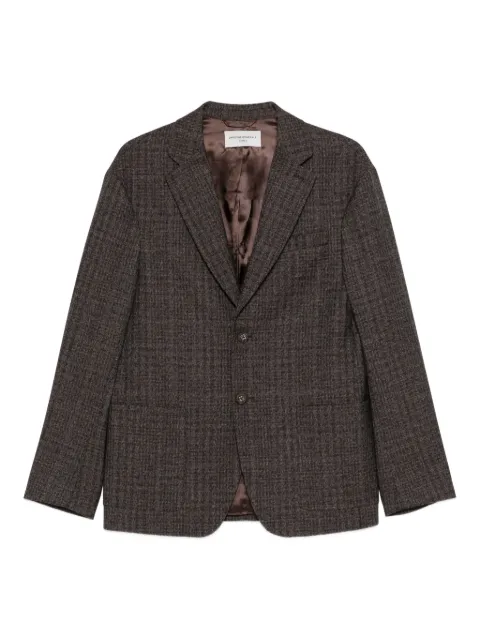 Officine Generale single-breasted blazer Brown W25MTLG405