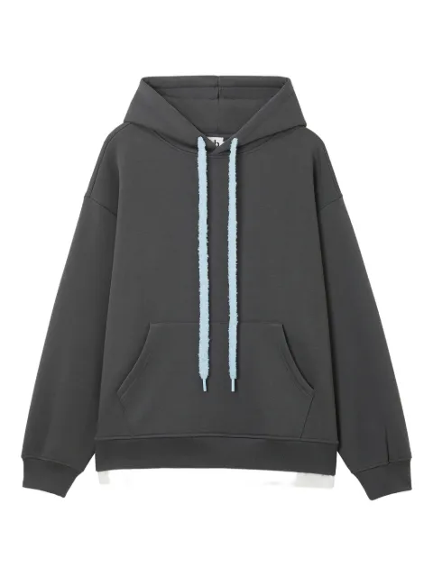 b+ab drawstring pocket hoodie Grey 5W521AS