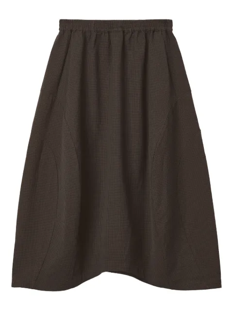 tout a coup elasticated-waistband skirt Brown S126AW5