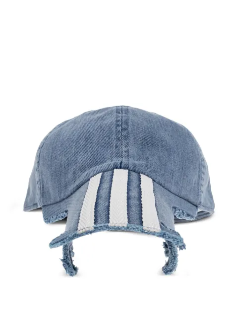 adidas x Avavav Slashed striped frayed cap Blue KC6666