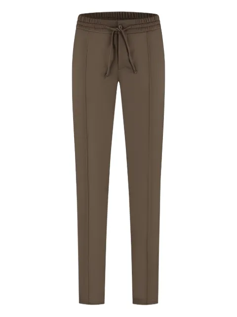 Stefan Brandt Jonas drawstring trousers Brown JONASMFTECOULTRA60FANGO11800