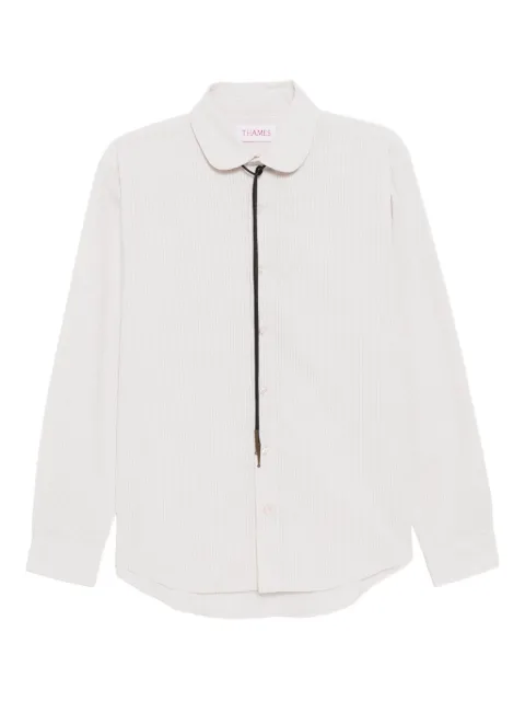 THAMES MMXX The Barrie Bower shirt Neutrals MMXX0824SHTCRM005