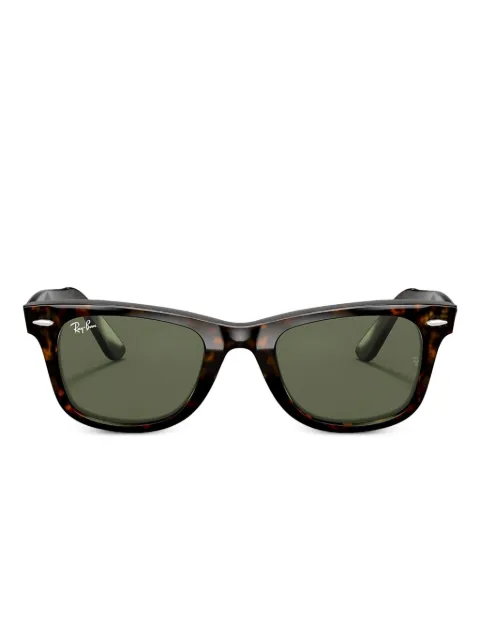 Ray-Ban Wayfarer square-frame sunglasses Brown 0R4187B0515