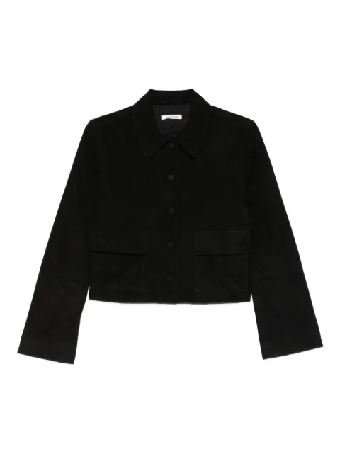 By Malene Birger Annie pocket-buttoned jacket Black 103897