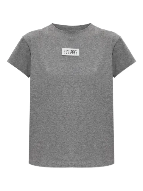 MM6 Maison Margiela numeric cotton T-shirt Grey S52GC0327M20170
