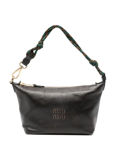 Miu Miu leather shoulder bag Brown 5NE8412IFO