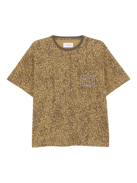 THAMES MMXX Le Poche Carnivore T-shirt Yellow MMXX0924TEEYLW003