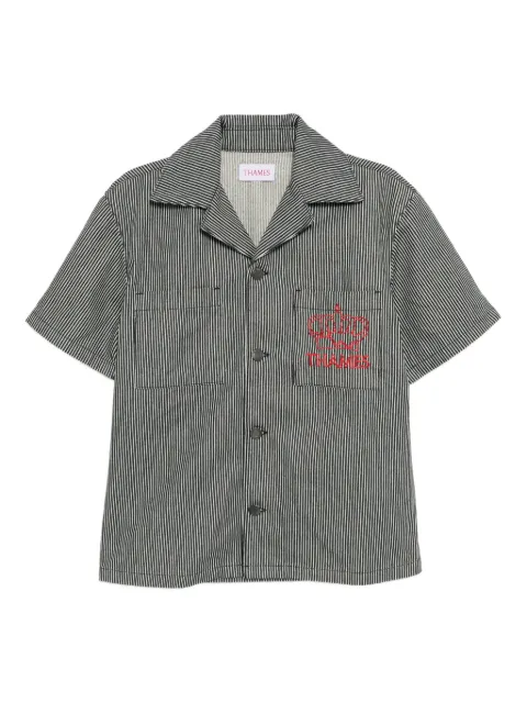 THAMES MMXX The New D.E shirt Black MMXX1025SHTBLK049