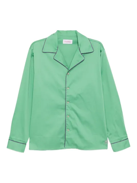 THAMES MMXX Sleeper shirt Green MMXX0124SHTGRN012
