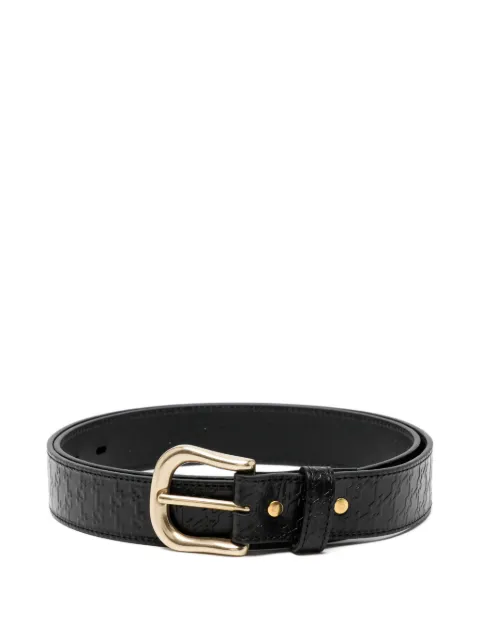 THAMES MMXX monogram-embossed buckle belt Black MMXX1025BLTBLK010