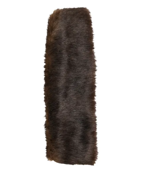 Amomento fluffy hair band Brown AM25FWW02AC