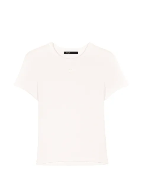 Maje cotton T-shirt White MFPTS01050