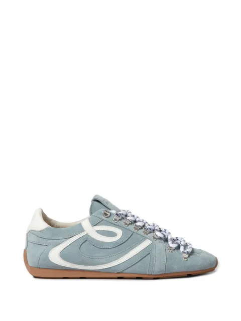 Claudie Pierlot Swing suede trainers Blue CFACH00708