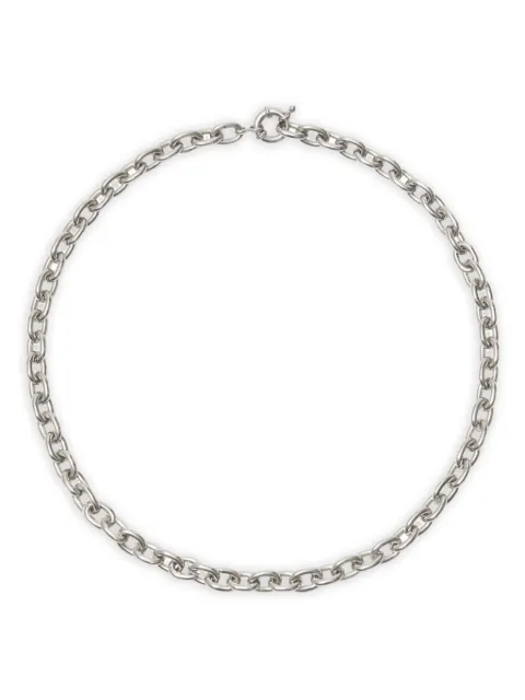 Burberry charm chain necklace Silver 8120595