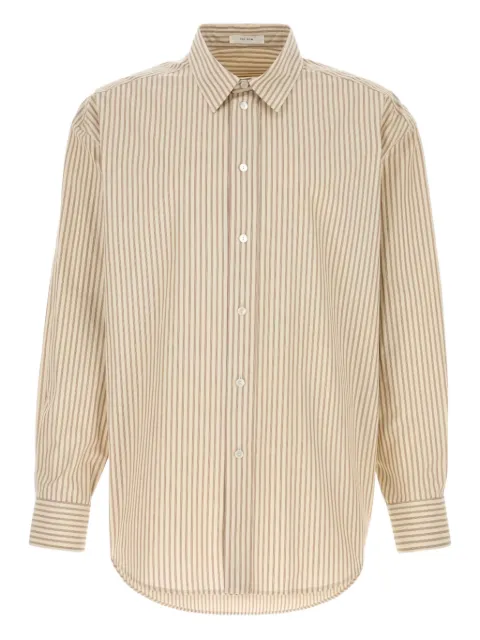The Row Granada striped shirt Neutrals 1210W4299