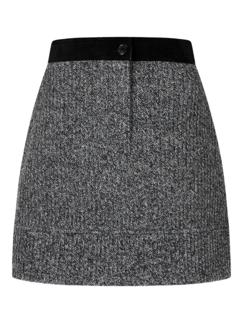 TOMBOY knitted mini skirt Grey 9105432205