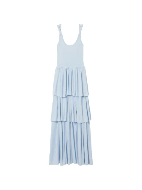 Claudie Pierlot long knitted dress Blue CFPRO02992