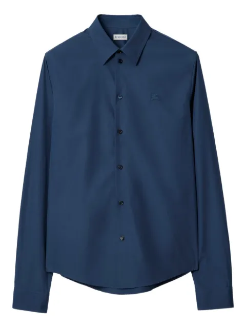 Burberry classic fit cotton poplin shirt Blue 8122006