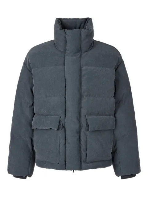 TOMBOY high-neck padded jacket Grey 9155414516