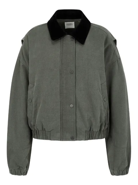 TOMBOY collared cotton jacket Green 9105413212