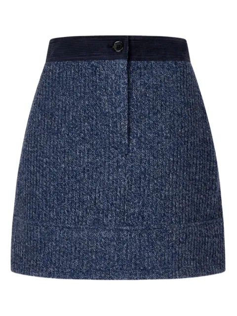 TOMBOY knitted mini skirt Blue 9105432205