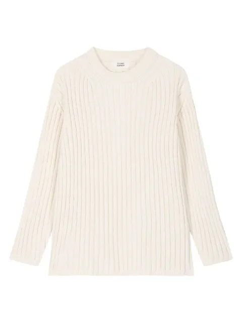 TOMBOY ribbed round-neck sweater Neutrals 9105452101
