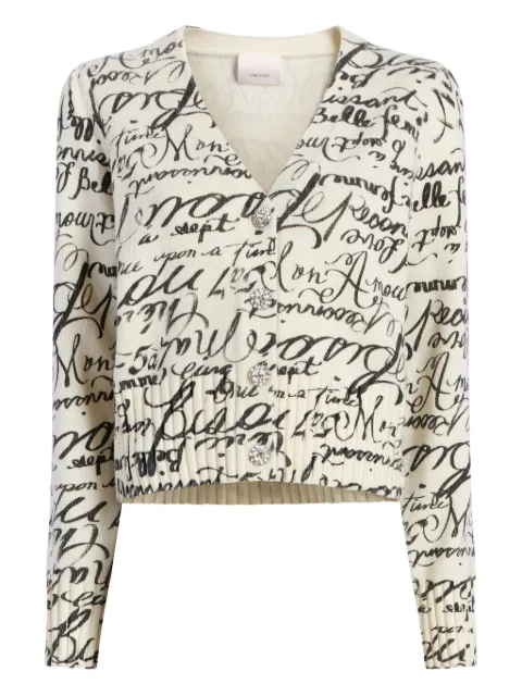 Cinq A Sept Love Journal Morgan buttoned cardigan Neutrals ZK514L8639Z