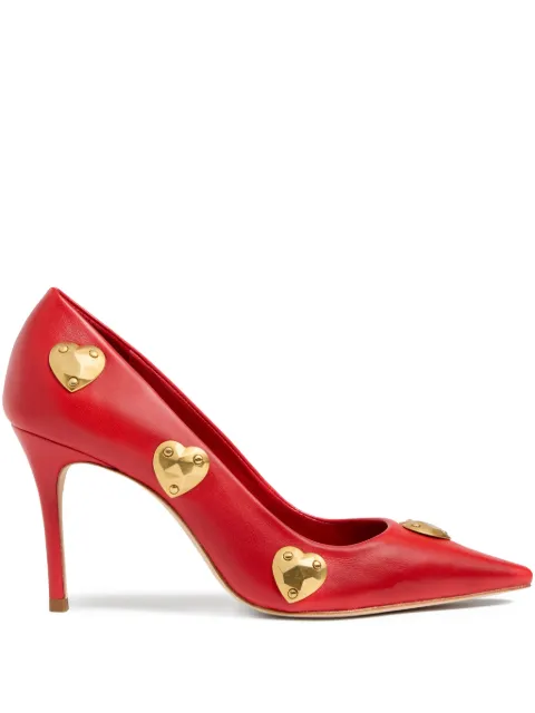 Cinq A Sept Luna hearts pumps Red SH088L9647Z