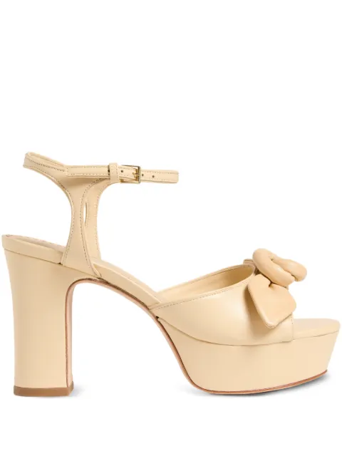 Cinq A Sept Arianna knotted platform sandals Neutrals SS094L9647Z