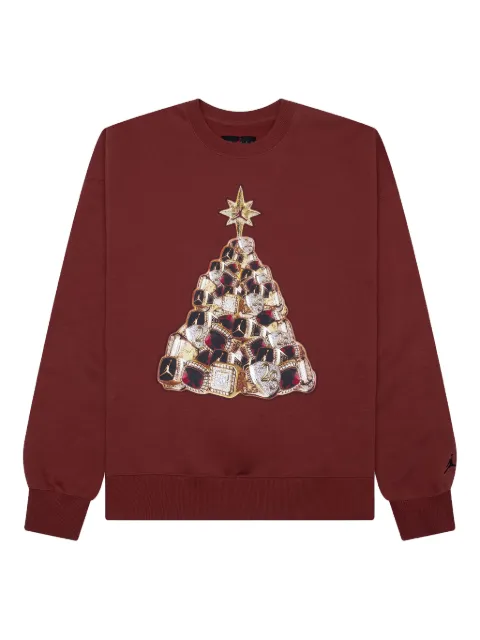 Jordan Air Jordan Brooklyn fleece cotton sweatshirt Red HV1874622