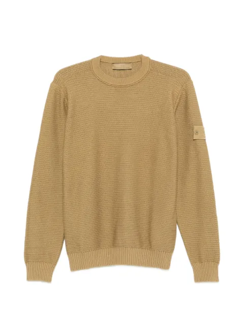 Stone Island 5100032 cotton cashmere S.I. Ghost sweatshirt Neutrals L1S155100032S00FA