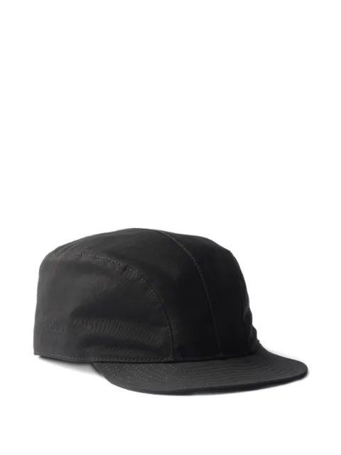 Prada embroidered-logo baseball cap Grey 2HC47418JT