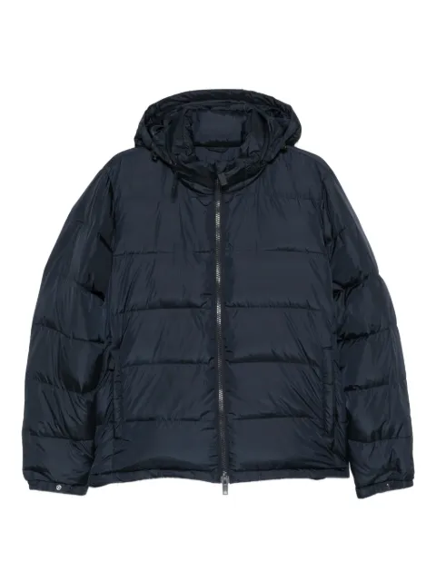 ASPESI hooded zip padded jacket Blue CNII018V006