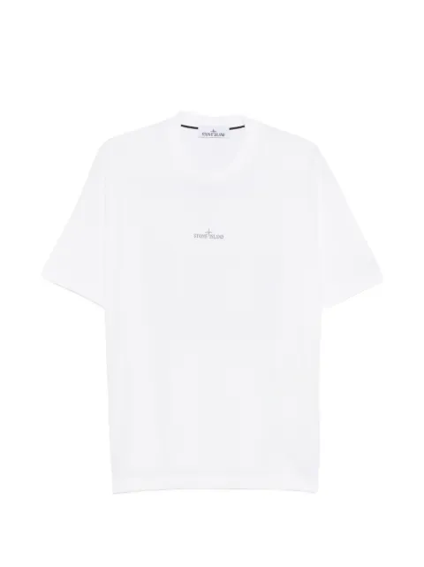 Stone Island 2100001 combed organic cotton jersey T-shirt White L1S152100001S0374