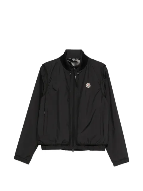Moncler Hemmoor logo-patch jacket Black L10911A00108597YW