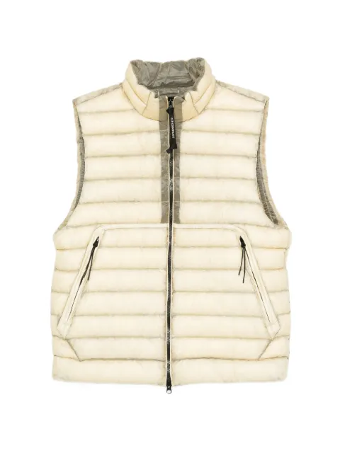 C.P. Company lens down gilet Neutrals 20CMVE703A110416A114