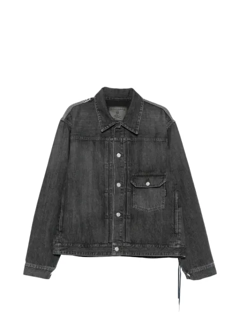 Mastermind Japan cotton denim jacket Grey MW26SE1BL001000