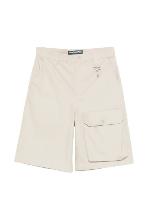 Reese Cooper herringbone cargo shorts Neutrals SS260033